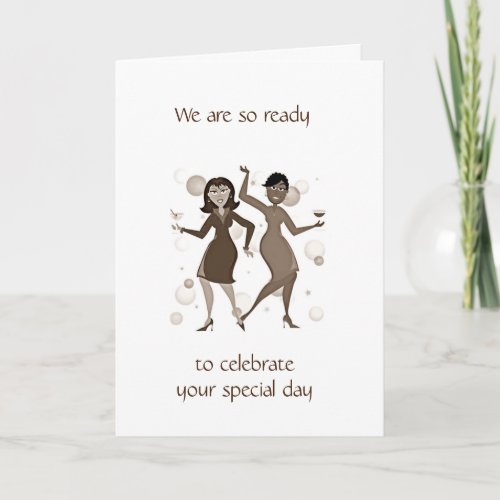 LETS GET THE PARTY STARTED CELEBRATE YOU CARD