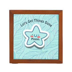 Let's Get Things Done Starfish Desk Organizer