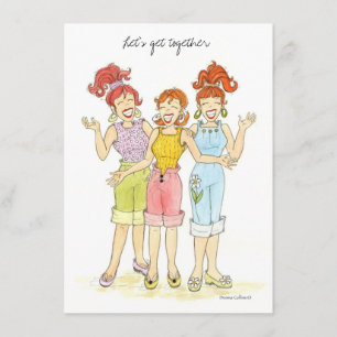 Let's get together Bar-B-Q invite