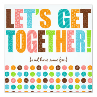 invitation for a get together