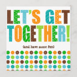 Let's Get Together! Invitation