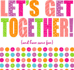lets get together invitations zazzle