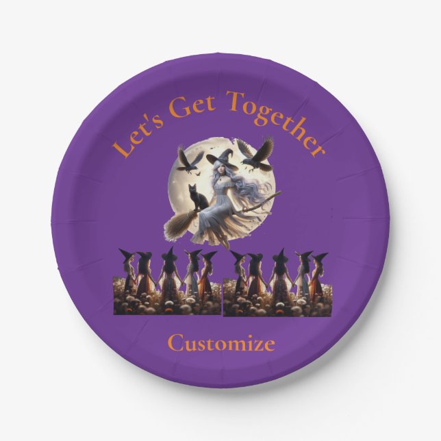 Let's Get Together Thunder_Cove Paper Plates (Front)