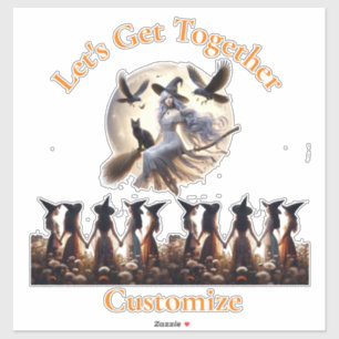 Let's Get Together Thunder_Cove Sticker