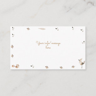 Let's get wild safari animals kids birthday enclosure card