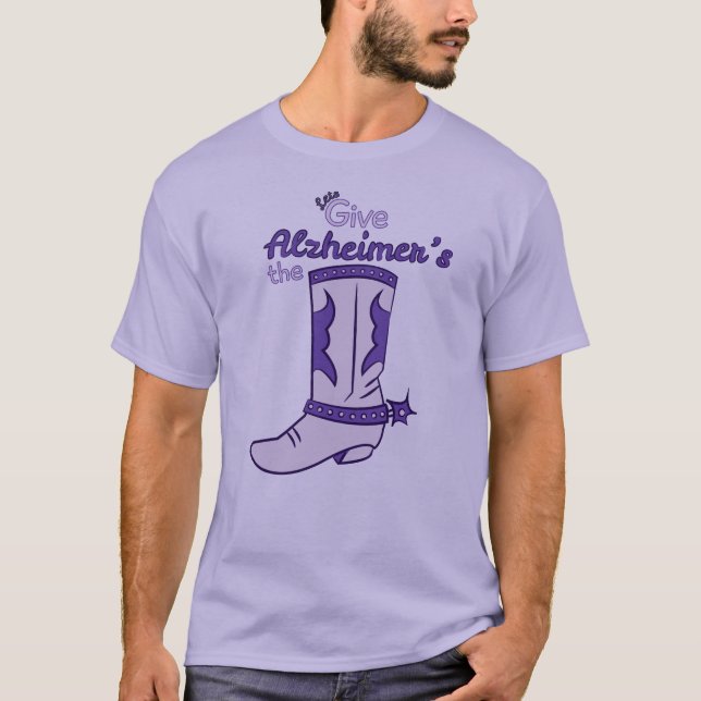 Let's Give Alzheimer's the Boot #2 Shirt (Front)