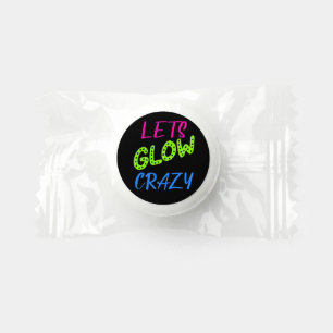 let's glow crazy, neon skate birthday life saver® mints