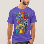 Let's Glow Party It's My 13th Birthday Monster Tru T-Shirt<br><div class="desc">Let's Glow Party It's My 13th Birthday Monster Truck  .</div>