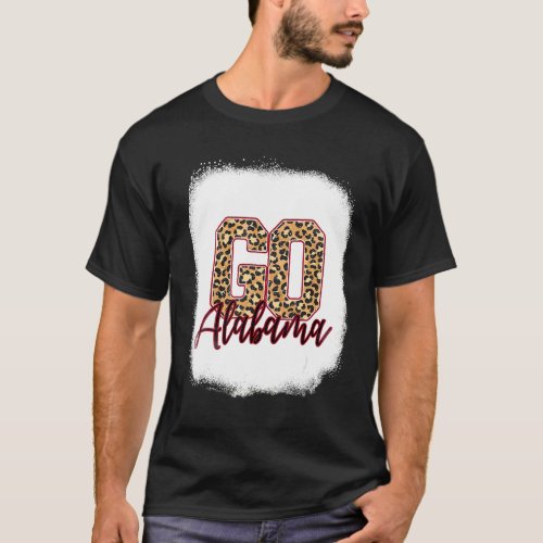 Lets Go Alabama All Yall The Tide Is Crimson Ble T_Shirt