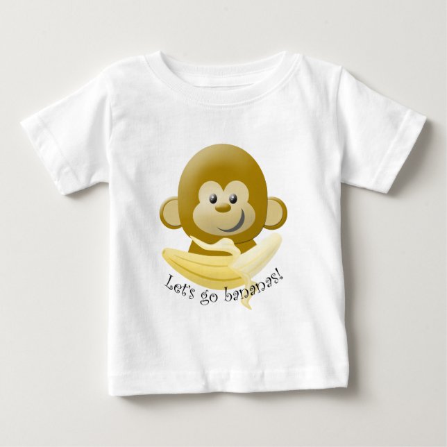 Let's Go Bananas! Baby T-Shirt (Front)