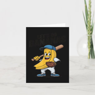 Lets Go Bananas, Funny Banana Gift  Card
