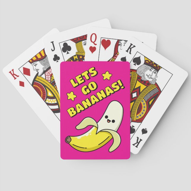 Lets Go Bananas! Poker Cards (Back)