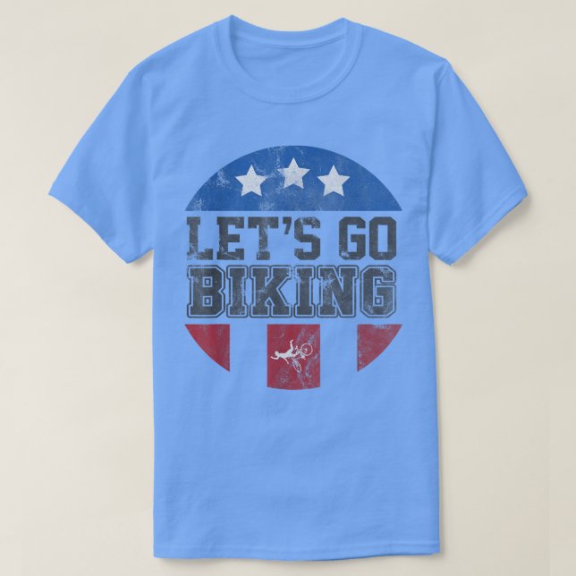Let's Go Biking - Sarcastic Biker Lover1000 T-Shirt (Design Front)