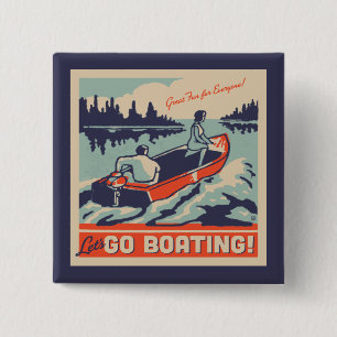 Let's Go Boating Button