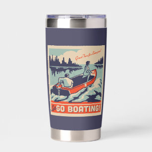 Let's Go Boating Insulated Tumbler