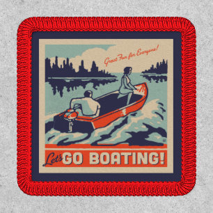 Let's Go Boating Patch