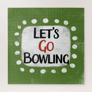 Let's Go Bowling Jigsaw Puzzle
