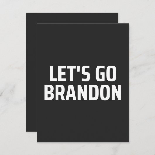 let's go brandon (Front/Back)