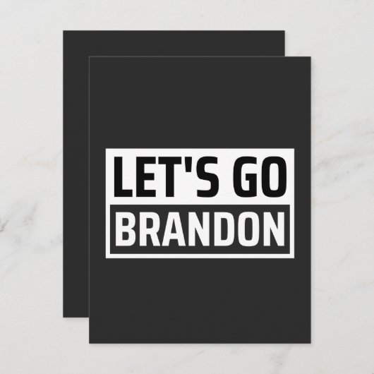 let's go brandon (Front/Back)