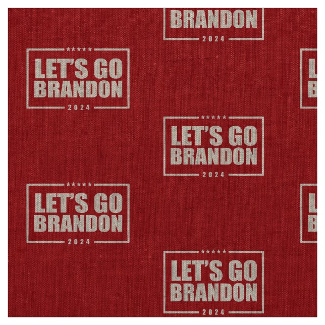 Let's Go Brandon 2024 Fabric (Swatch)