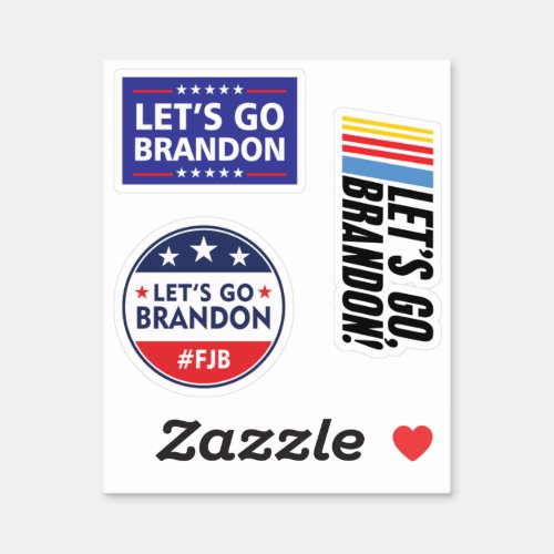 Lets Go Brandon 2024 Stickers Pack