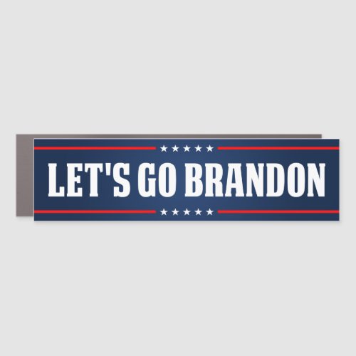 Lets Go Brandon anti Biden pro trump 2024 Car Magnet