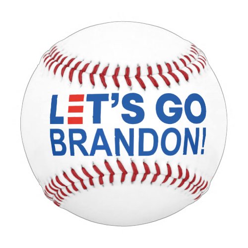 Lets Go Brandon  Anti Joe Biden Baseball