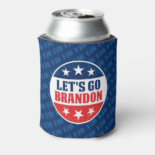 Lets Go Brandon anti joe Biden Pro trump 2024 Can Cooler