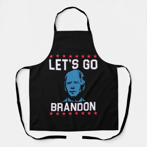 Lets Go Brandon Apron