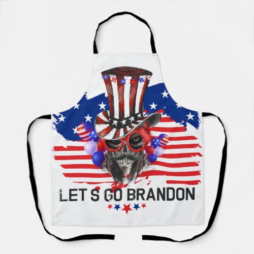 Lets Go Brandon Apron