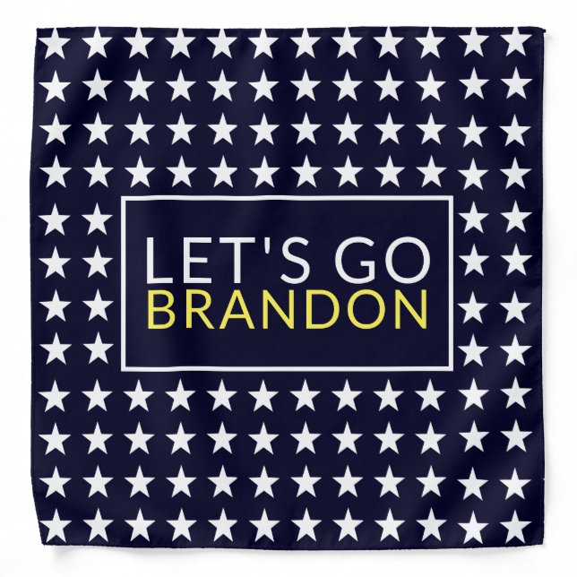 Let's go Brandon Bandana (Front)
