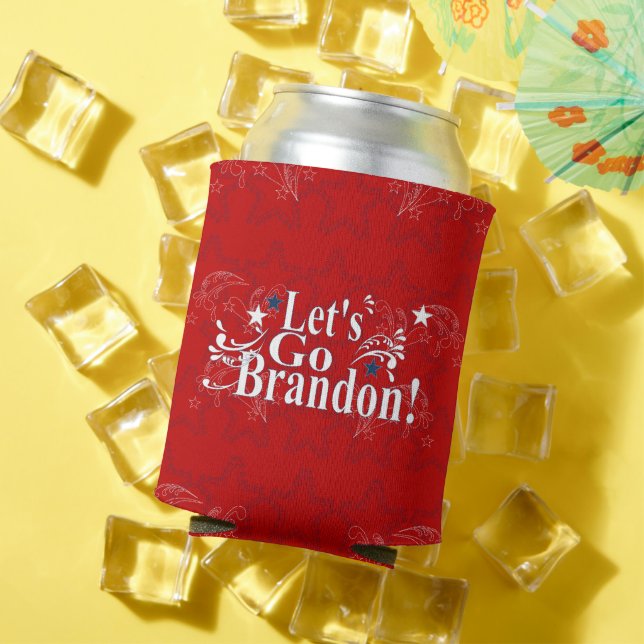 Let's Go Brandon Bandana Can Cooler (In Situ Summer)
