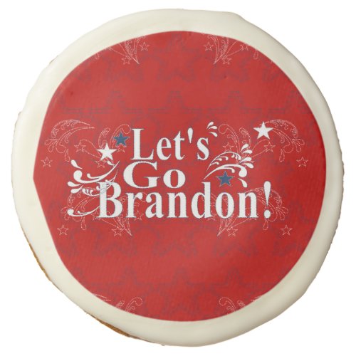 Lets Go Brandon Bandana Cookies