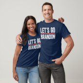 LET'S GO BRANDON Banner  Funny Anti Joe Biden T-Shirt (Unisex)