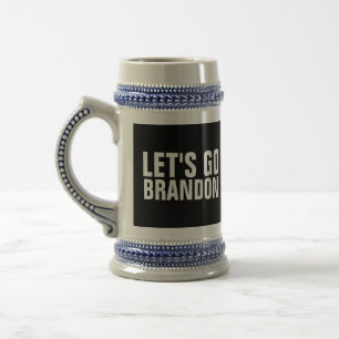 LET'S GO BRANDON BEER STEIN