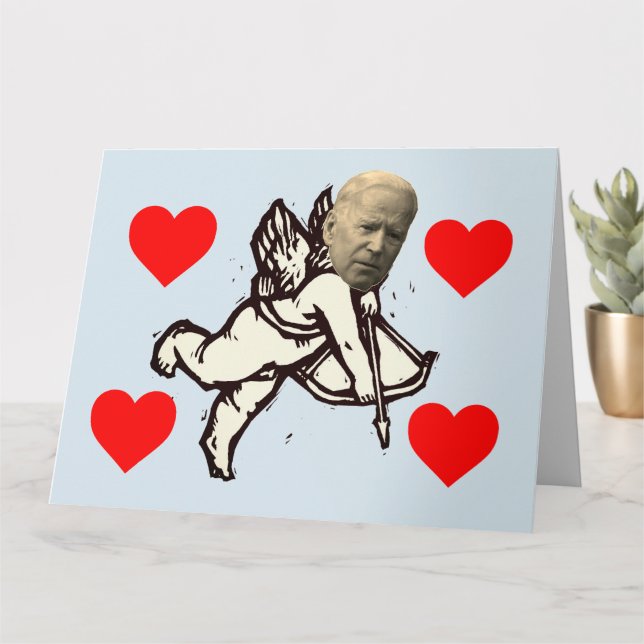 LET'S GO BRANDON BIDEN VALENTINE'S DAY CARDS (Small Plant)