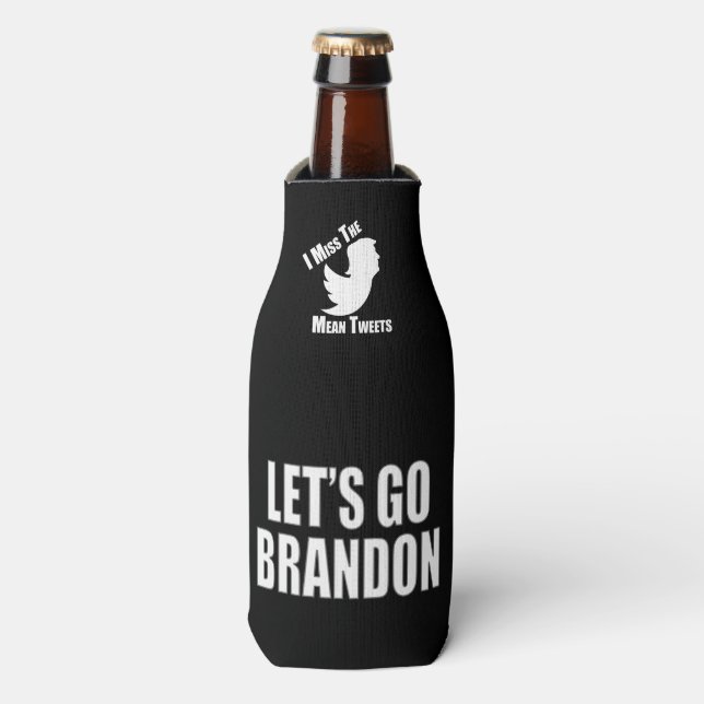 Let's Go Brandon Bottle Cooler (Bottle Front)