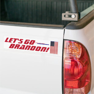 Let's go Brandon Bumper Sticker