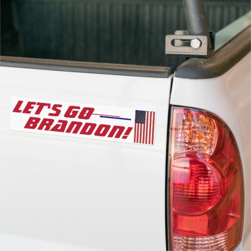 Lets go Brandon Bumper Sticker
