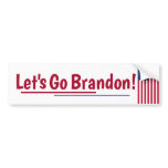 Let's go Brandon Bumper Sticker