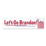 Let's go Brandon Bumper Sticker Let's go Brandon Bumper Sticker