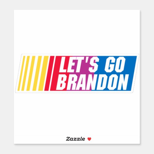 Lets Go Brandon Bumper Sticker