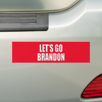 Let's Go Brandon Sticker Car Bumper Sticker, Decal Meme for Auto