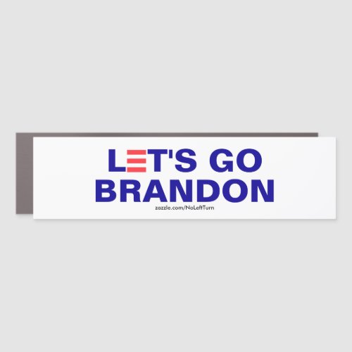 Lets Go Brandon Bumper Sticker Car Magnet