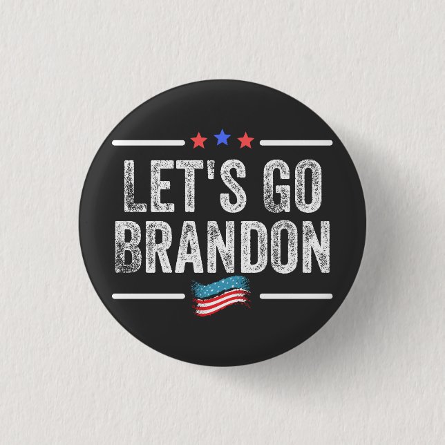 Let's Go Brandon Button (Front)