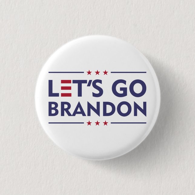 Let's Go Brandon Button (Front)