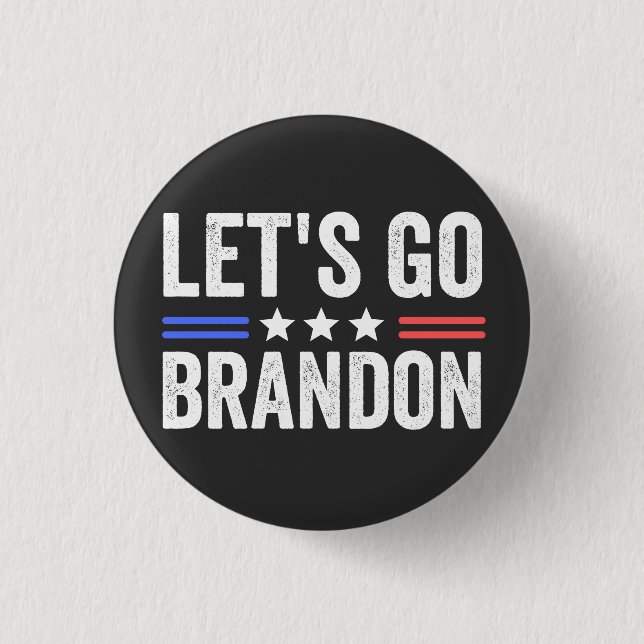 Let's Go Brandon Button (Front)
