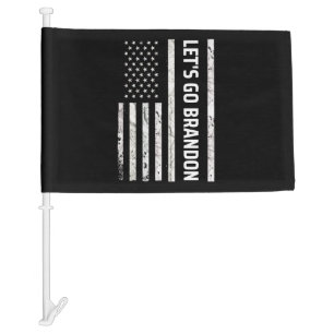 Let's Go Brandon Car Flag