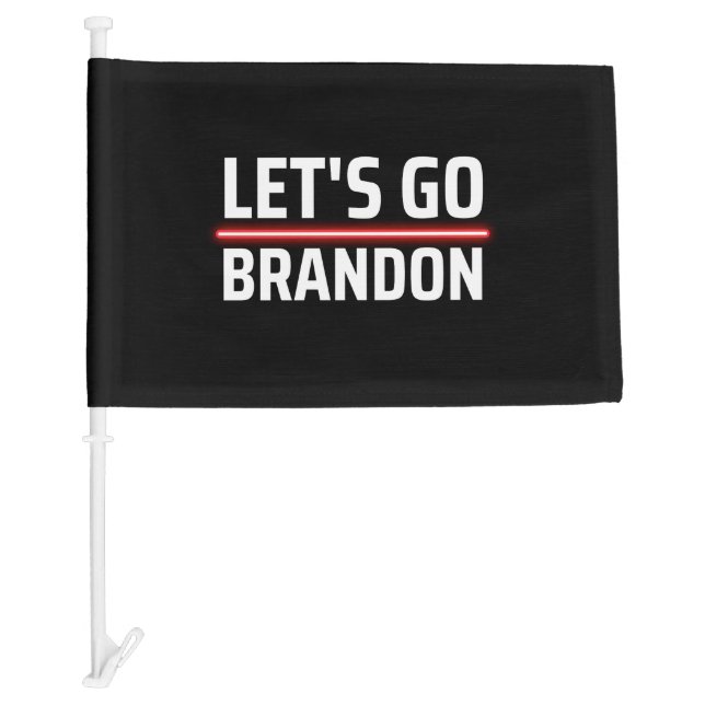 let's go brandon car flag (Front)
