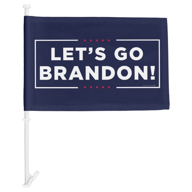 Let's Go, Brandon! Car Flag (Front)